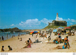 CPM Brasil Turistico Salvador Ba Praia Da Barra Com Farol - Salvador De Bahia