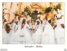 CPM Salvador Bahia Brasil Procession Of Typical Baianas - Salvador De Bahia