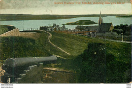 CPA Halifax Harbour From Citadel Showing Georges Island - Halifax