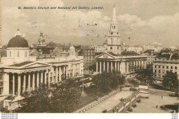 '"CPA London St Martin''s Church And National Art Gallery"' - London