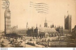 CPA London Houses Of Parliament From Parliament Square - Londen