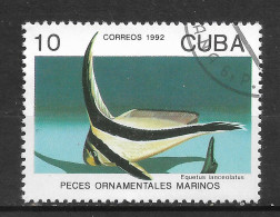 CUBA  N°  3193 " POISSON " - Usados