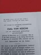 Doodsprentje Odile Van Assche / Merchtem 13/11/1892 Asse 21/11/1976 - Religion & Esotérisme