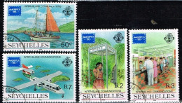 SEYCHELLES / Oblitérés / Used / 1986 - Expo Philatélique AMERIPEX 86 - Seychelles (1976-...)
