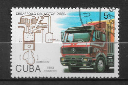 CUBA  N°  3277 " CAMIONS DIESEL " - Usados