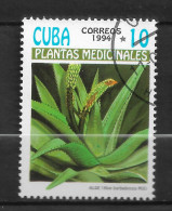 CUBA  N°  3358  " PLANTES MÉDICINALES " - Gebruikt