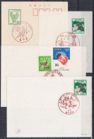 JAPAN 1972 ⁕ Sport - Skiing - Special Postmark ⁕ Postcard & Used On Paper - See Scan - Cartes Postales