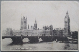 ENGLAND UK UNITED KINGDOM LONDON PARLIAMENT BIG BEN KARTE CARD POSTCARD CARTOLINA CARTE POSTALE ANSICHTSKARTE POSTKARTE - Selkirkshire