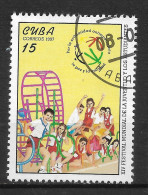 CUBA  N°  3633 " FESTIVAL MONDIAL DE LA JEUNESSE " - Used Stamps