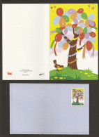 India Greetings Card With Cover Issued By Indian Government (gr14) Happy New Year Greetings - Enveloppes