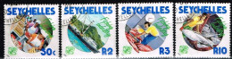 SEYCHELLES / Oblitérés / Used / 1987 - Industrie De La Pêche - Seychellen (1976-...)