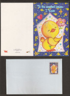 India Greetings Card With Cover Issued By Indian Government (gr15) Birthday  Greetings - Covers & Documents