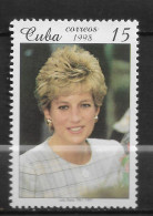 CUBA  N°  3728 " LADY DI " - Usati