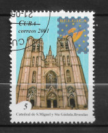 CUBA  N°  3932 " CATHÉDRALE " - Used Stamps