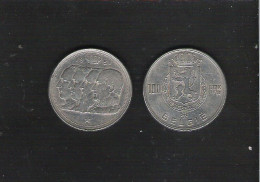 100 FRANK ZILVER TYPE 4  KONINGEN 1951 - VL  (M 005) - 100 Franc