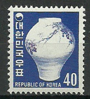 Korea, South  1969 Mi 657 MNH  (LZS9 SKA657) - Porcelaine