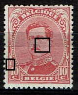 138  **  Tache Rouge élément Coudé Et Point Visage - 1901-1930