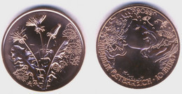 Austria Österreich 10 Euro 10€ - Münze Kupfer Copper 2022, "Löwenzahn" UNC /10E2022L - Oesterreich