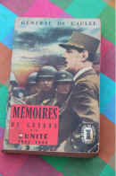 Mémoires De Guerre: 3 Livres Général De Gaulle - Wholesale, Bulk Lots