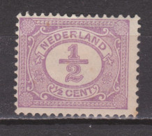 NVPH Nederland Netherlands Pays Bas Niederlande Holanda 50 MLH/ongebruikt Cijfer Cipher Cifre Cifro 1899 - Neufs