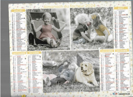 ALMANACH DES PTT DU FACTEUR 2024 MARAIS ENFANTS CHAT CHIEN CHIENS PUB OBERTHUR - Grossformat : 2001-...