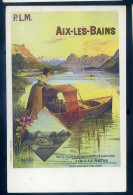 Cpa Paris Lyon Méditerranée Illustrateur Hugo D' Alesi -- Aix Les Bains -- Carte Ancienne    STEP30 - D'Alési, Hugo