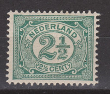NVPH Nederland Netherlands Pays Bas Niederlande Holanda 55 MLH/ongebruikt Cijfer Cipher Cifre Cifro 1899 - Unused Stamps