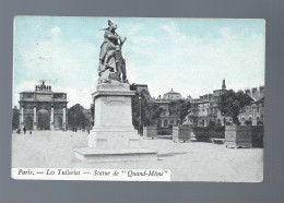 CPA - 75 - Paris - Les Tuileries - Statue De "Quand-Même" - Circulée En 1912 - Statues