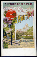 Cpa Paris Lyon Méditerranée Illustrateur Hugo D' Alesi -- Le Mont Rose -- Carte Ancienne    STEP30 - D'Alési, Hugo