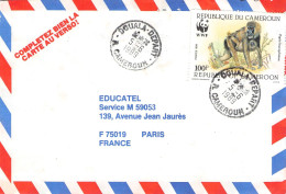 CAMEROON - AIRMAIL 1989 - PARIS / 4644 - Kameroen (1960-...)