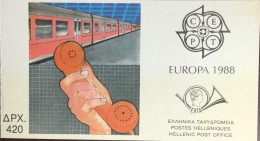 Greece 1988 Europa Booklet Unused - Cuadernillos