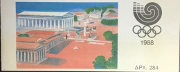 Greece 1988 Olympic Games Booklet Unused - Postzegelboekjes