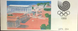 Greece 1988 Olympic Games Booklet Unused - Markenheftchen