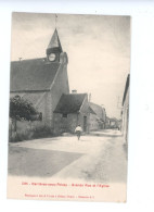 CARRIERES SOUS POISSY GRANDE RUE ET EGLISE - Carrieres Sous Poissy