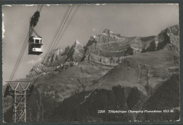 Carte P De 1958 ( Téléphérique Champéry-Pa ) - Champéry