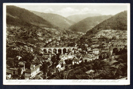 Allemagne. Hornberg. Blick Ins Reichenbachtal. Viaduc Ferroviaire (1924 - Schwarzwaldbahn). 1935 - Hornberg