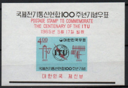 Corée Du Sud South Korea International Telecommunications Union - U.I.T. 1965 XX - Corée Du Sud