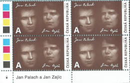 1035 Czech Republic Jan Palach And Jan Zajic 2019 - Unused Stamps
