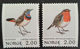 NORVEGE    Série Courante  Oiseaux   N° Y&T  816 Et 817  ** - Unused Stamps