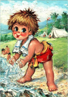 Michel Thomas Toilette Matinale Camping Enfant Child Bambino 子供 - N°179 - En TB.Etat - Thomas