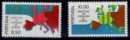 PORTUGAL 1977 ADMISSION OF PORTUGAL TO THE COUNCIL OF EUROPE MI No 1348-9 MNH VF!! - Neufs