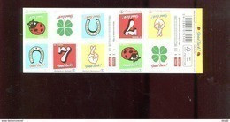 Belgie 2013 Carnet Boekje B141 MNH Good Luck Irish Clover Beetle Crossed Fingers - 1997-… Validez Permanente [B]