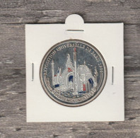 Médaille : Exposition Universelle De Paris 1900 (blanche) - Autres & Non Classés