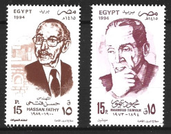 EGYPTE. N°1538-9 De 1995. Personnalités. - Unused Stamps