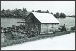 Croatia-----River Drava (Ship Mill,Water Mill,Floating Mill)-----reprinted Photo - Watertorens & Windturbines