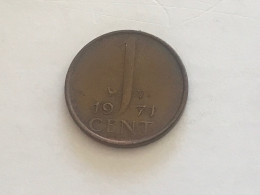 Münze Münzen Umlaufmünze Niederlande 1 Cent 1971 - 1948-1980 : Juliana