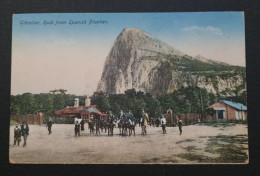 Gibraltar,  Rock From Spanish Frontier. - Gibraltar