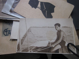 Muscular Man Swimsuit Old Photo Postcards - Mode