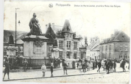 PHILIPPEVILLE “Statue De Marie-Louise, Première Reine Des Belges” Nels (1919) - Philippeville