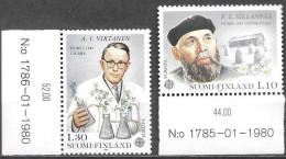 Finland Finnland Finlande Suomi 1980 Europa Cept Yv. 831-32 Michel Nr. 867-68 MNH ** Postfrisch Neuf With Label - 1980